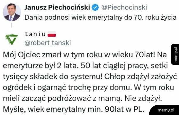 Wiek emerytalny