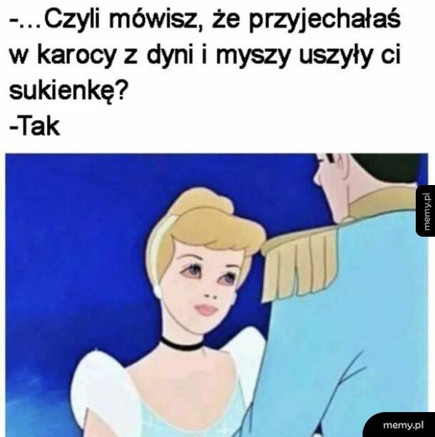 Nie, nic nie brałam