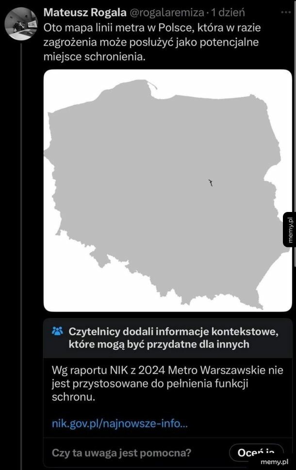 Nawet tego nie mamy