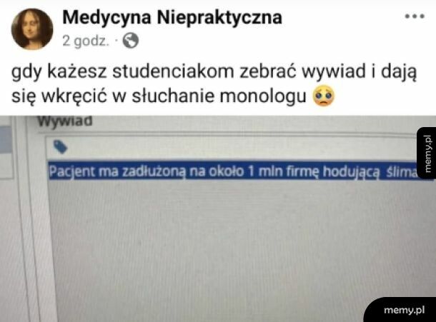 Wywiad niekoniecznie medyczny