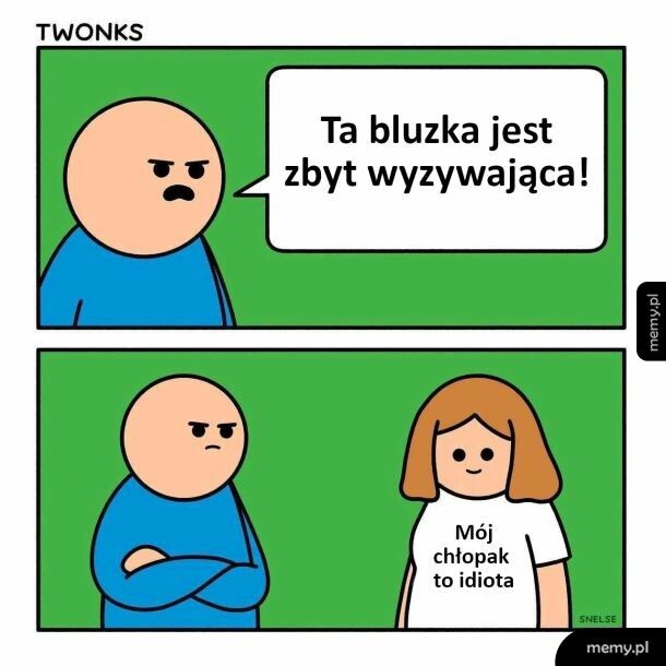 Wyzywająca bluzka