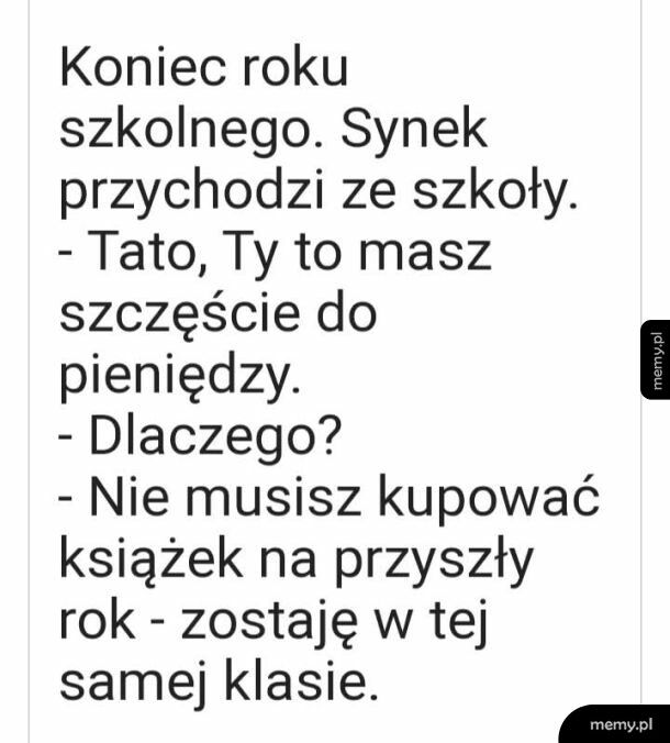 Koniec roku szkolnego