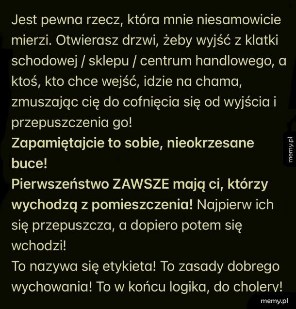 Prosta rzecz, a dla niektórych za trudna