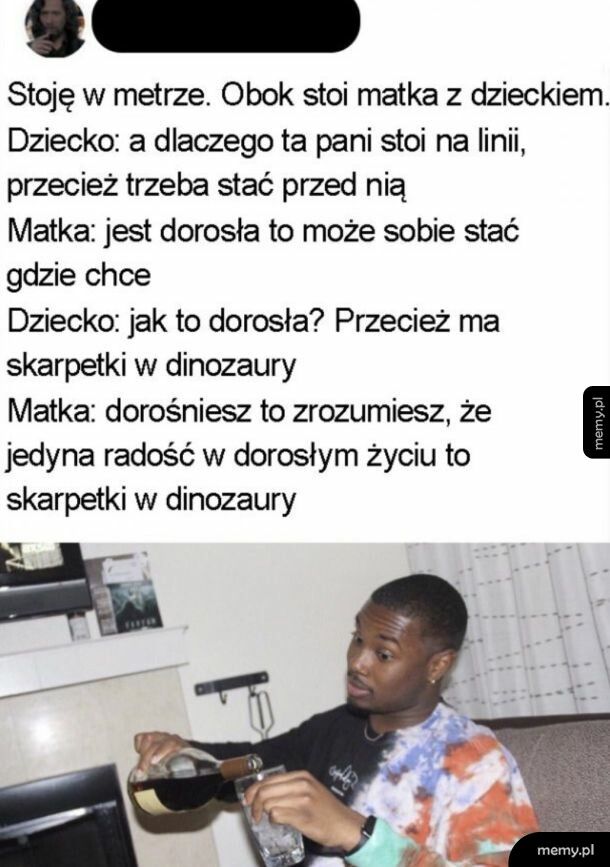 Skarpetki w dinozaury