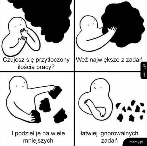 Sposób na nawał obowiązków
