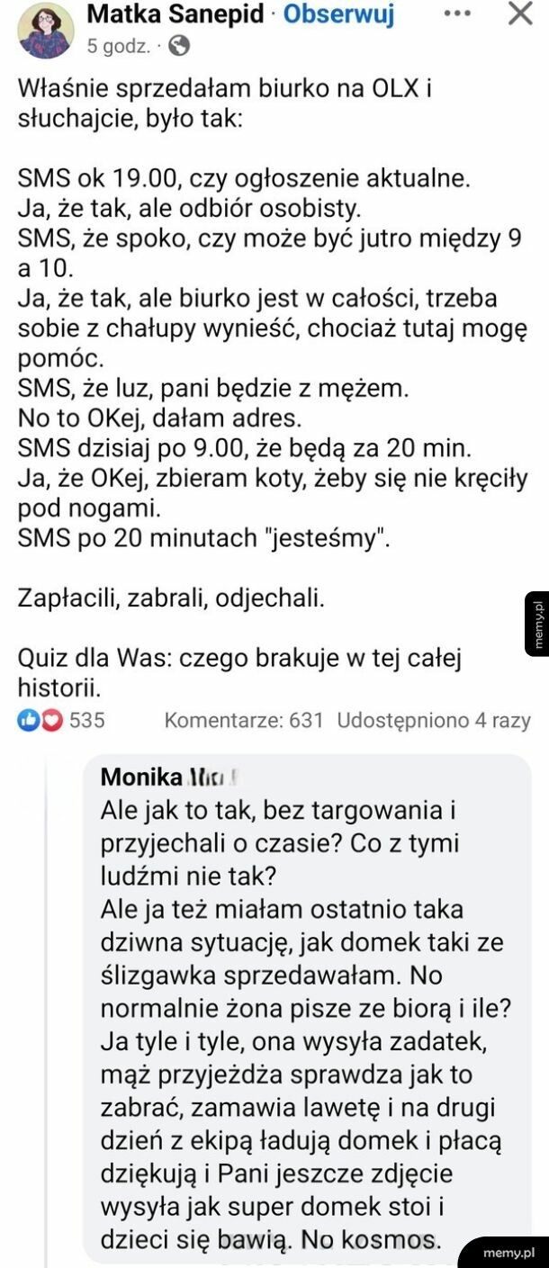 Niespotykane wydarzenie