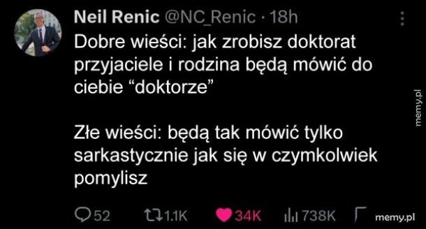 Mam dla Ciebie dobre i złe wieści