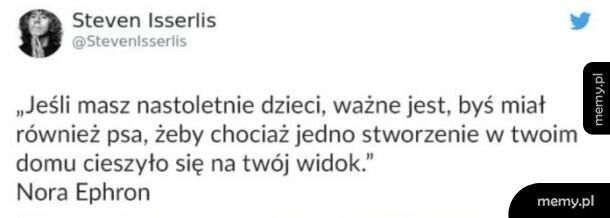 Pies jest szczery