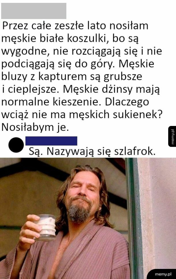 Męskie ubrania