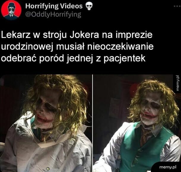 Idealny strój do odbierania porodu
