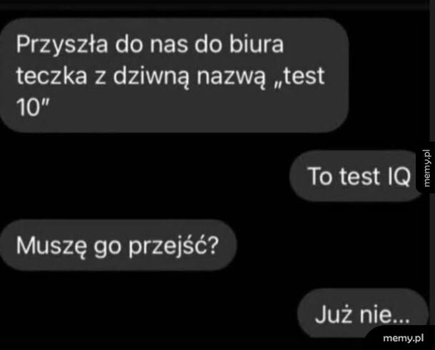 Szybko poszło
