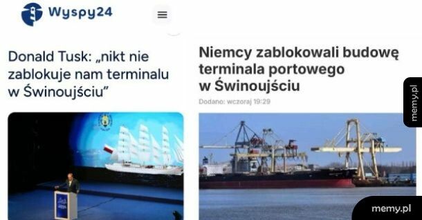 Tusk zdziwienia. xD