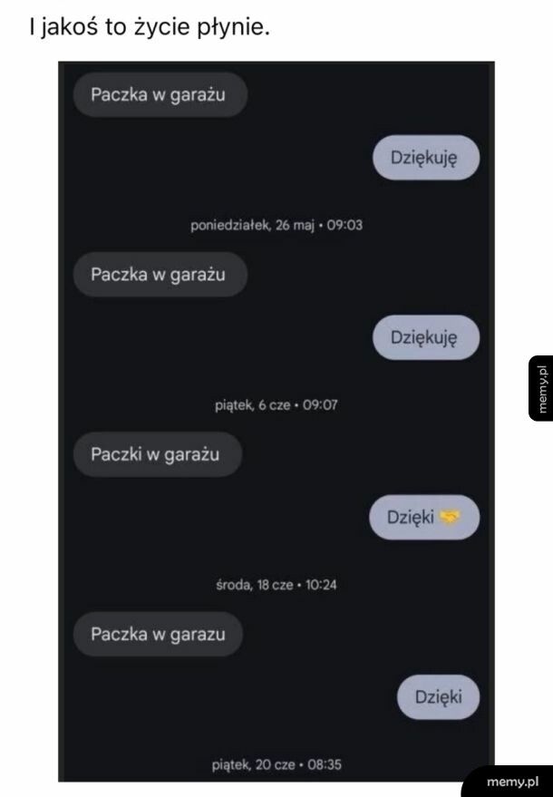 Najzdrowsza relacja z kurierem jaką widziałam
