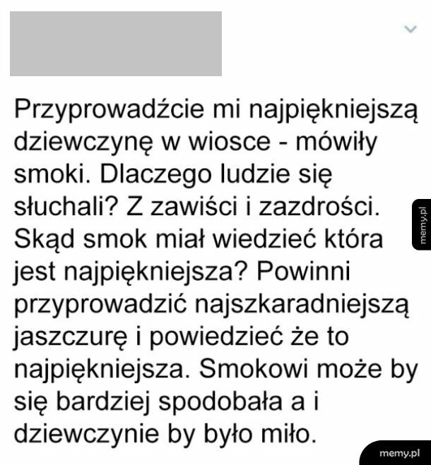 Wszystko przez zawiść i zazdrość