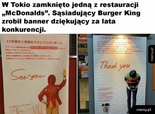W Japonii mają jakąś wyższą kulturę