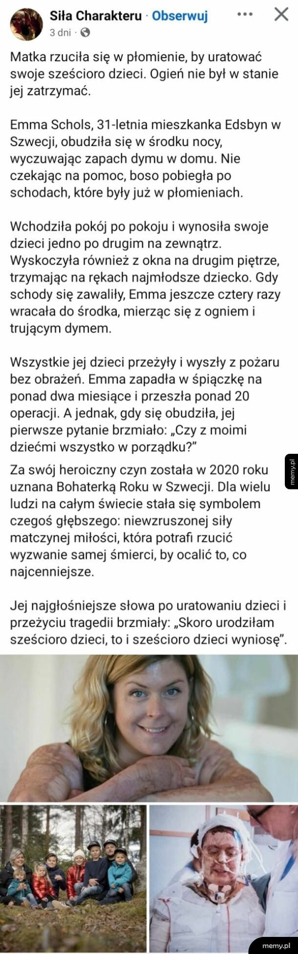 Ogromne poświęcenie