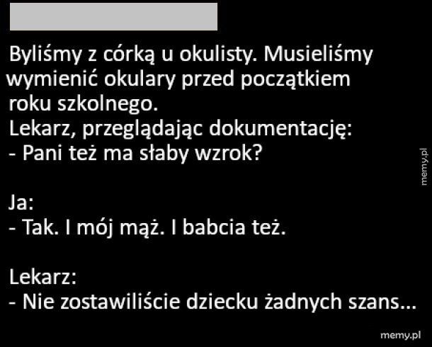 Wizyta u okulisty