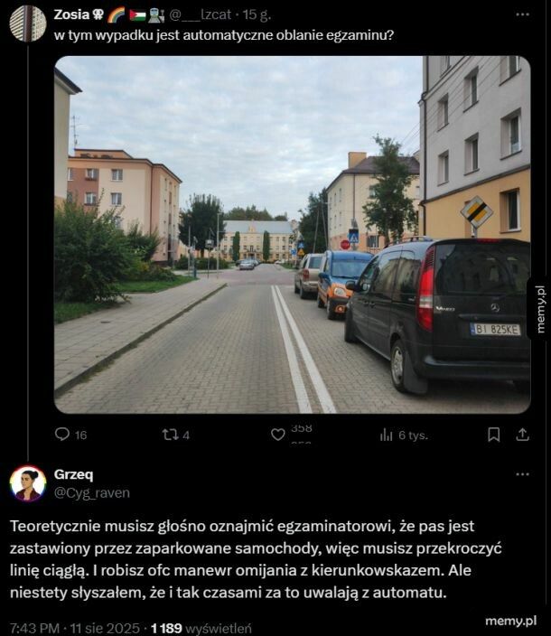 Egzamin na prawo jazdy