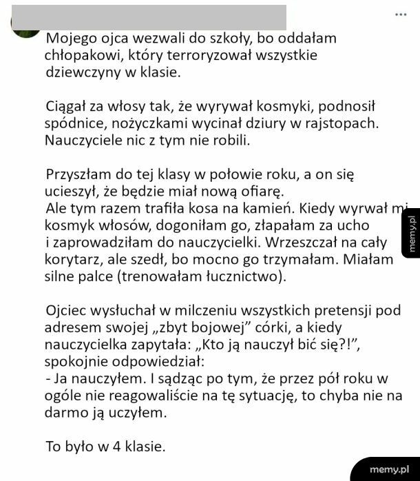 Trafiła kosa na kamień