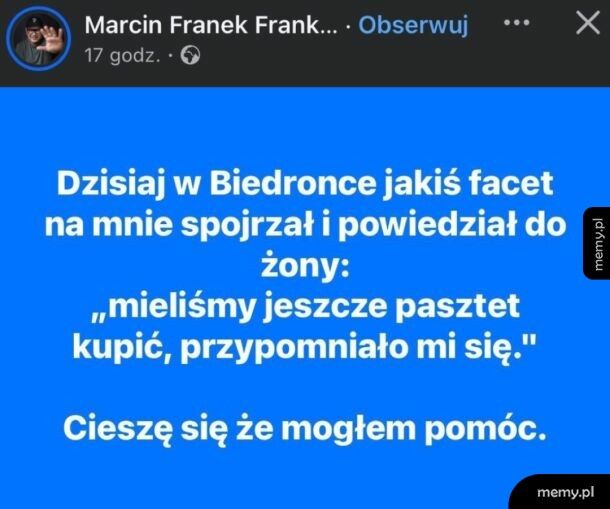 Dziś w Biedronce