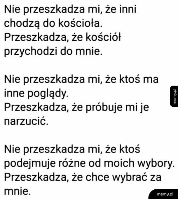 Żyj i daj żyć innym