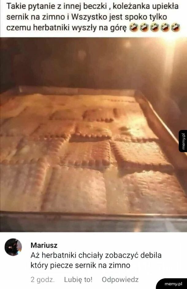 Sernik na zimno