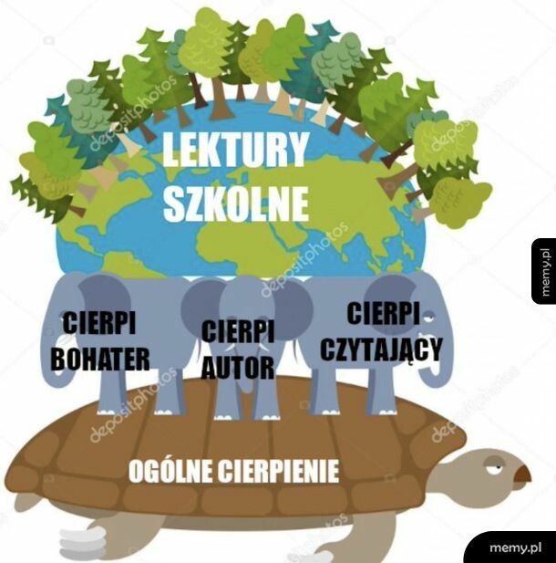 Wiadomo, przecież trzeba przytłoczyć bólem istnienia młodego czytelnika