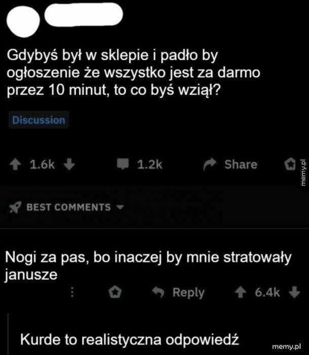 Lepiej uciekać 