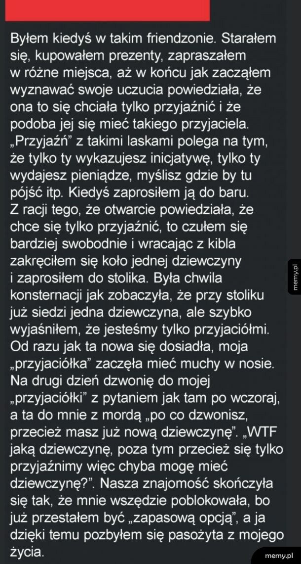 Wieczne friendzone