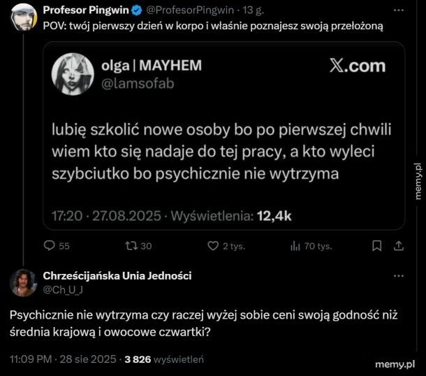 Praca w korpo