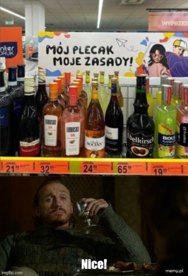 Pobrzękujący plecak