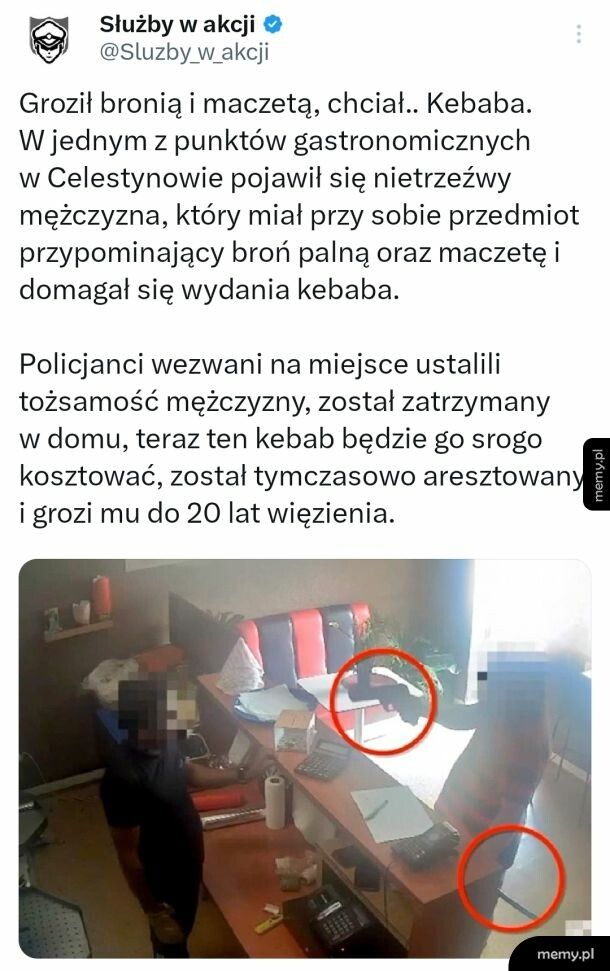 Przycisnął go morderczy głód