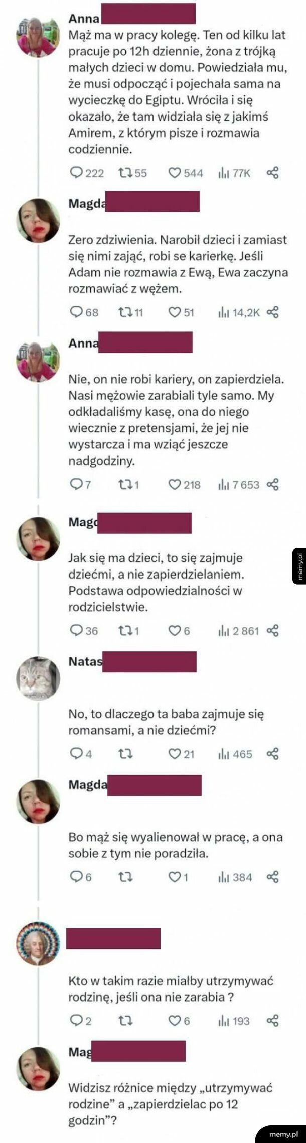 Magda odleciała
