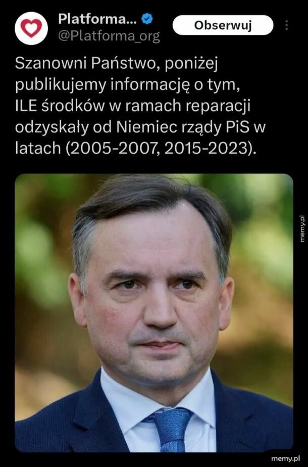 Otrzymane reparacje