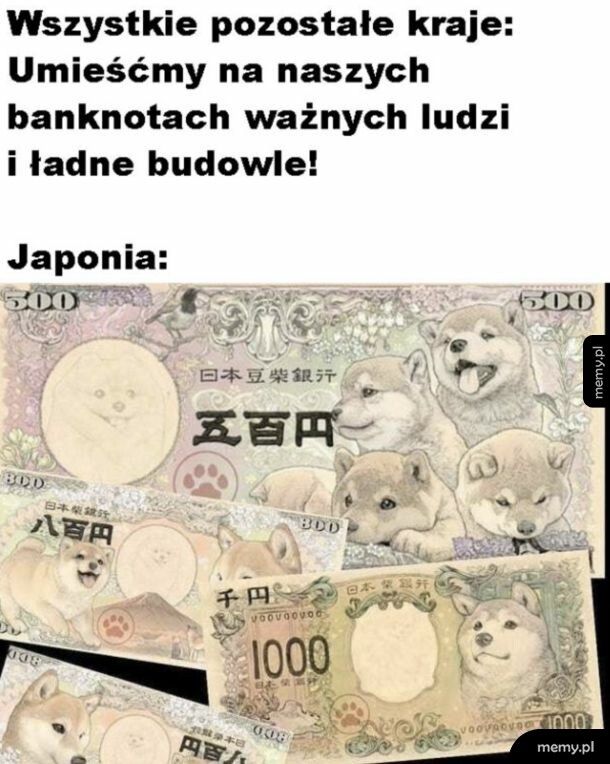 Piękne banknoty
