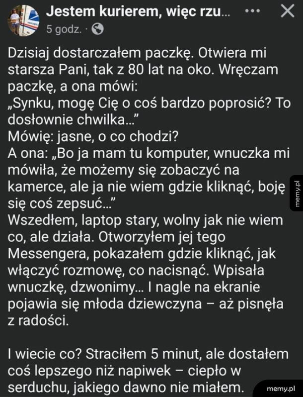 Od razu milej się na sercu robi