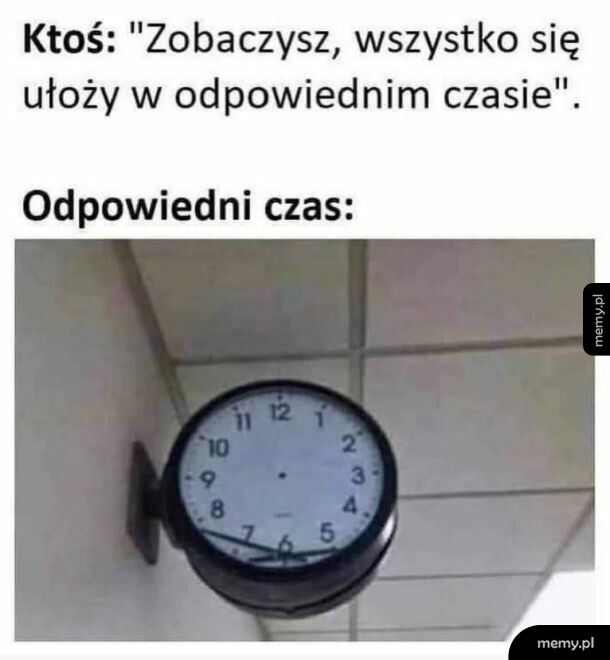 Może kiedyś nastanie