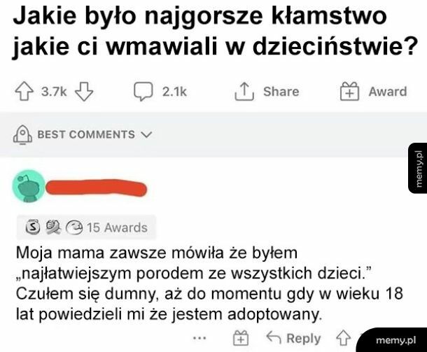 Najgorsze kłamstwo w dzieciństwie