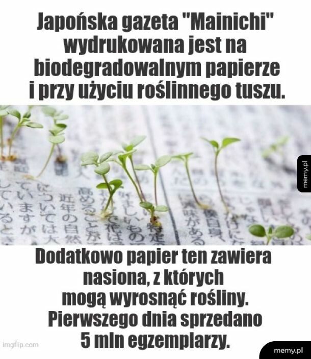 Gazeta z nasionami