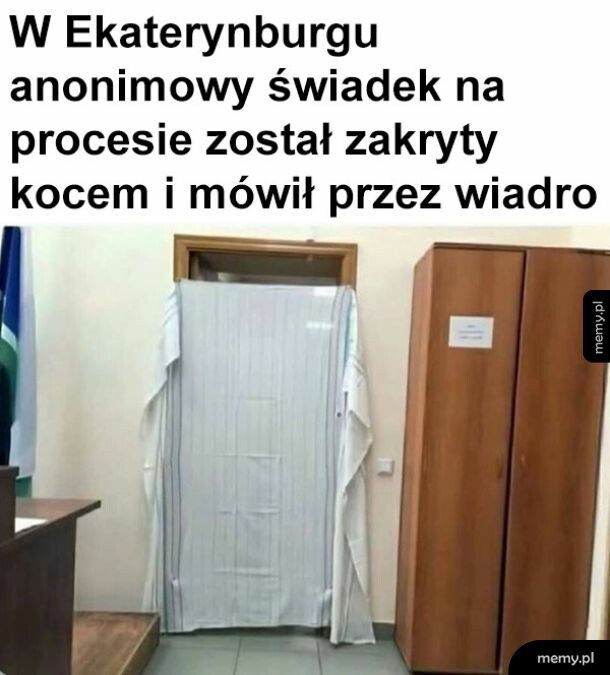 Trzeba było go do szafy wsadzić