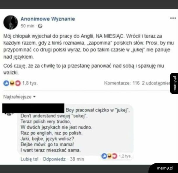 Szybko zapomniał
