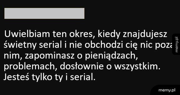 Uwielbiam ten okres