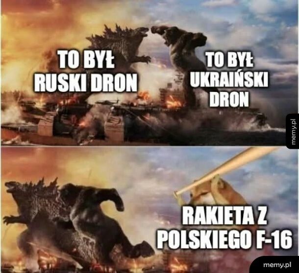 To nie dron spadł na dom