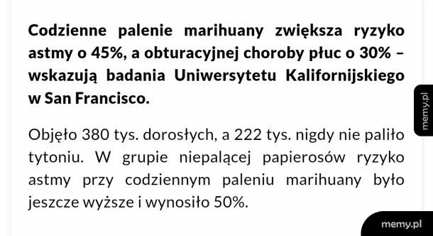 Jak by ktoś sie zastanawiał czy warto palić