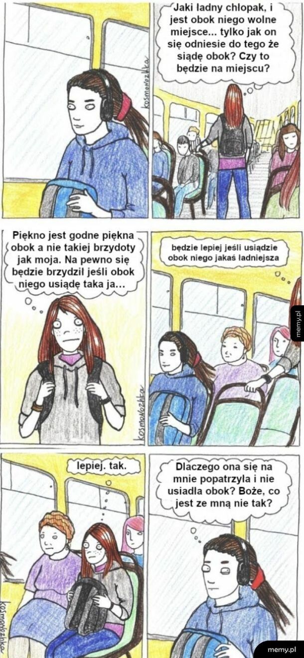 Brak pewności siebie