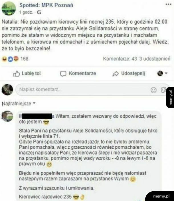 Chłop wyjaśnił babe
