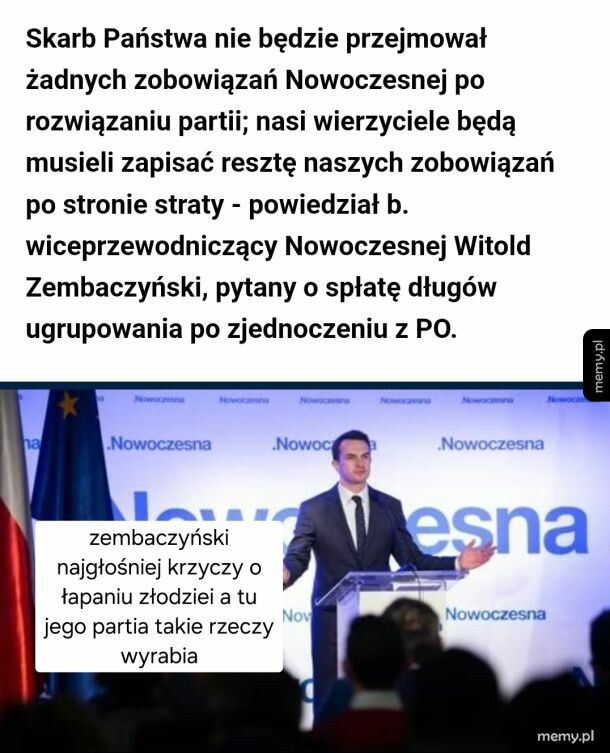 Długi są dla was biedaki dla nas ośmiorniczki