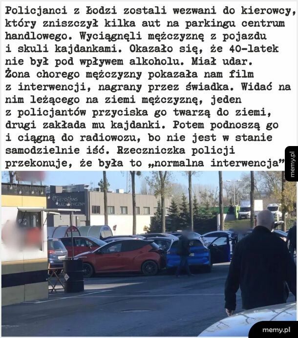 Policjanci pomyli udar z upojeniem alkoholowym? Skuli kierowcę, który walczył o życie? Niemożliwe!