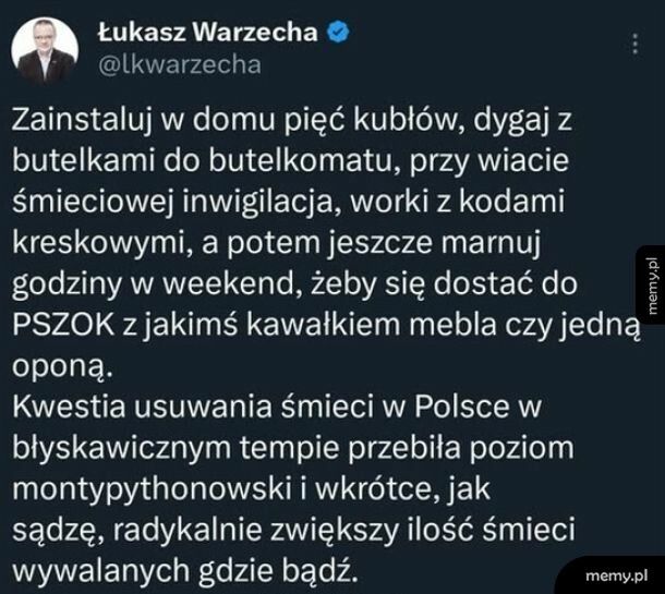 Problem ze śmieciami