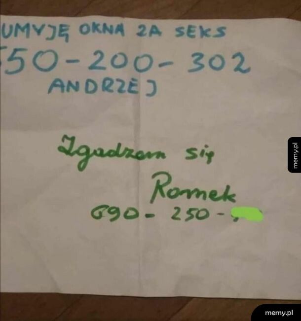 A czy ty już umyłeś okna na święta?